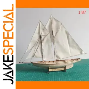 1:87 Wooden Sailing Ship DIY Model Kit