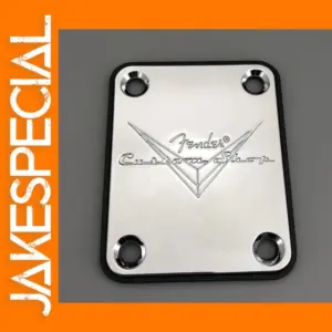 Custom Gold Chrome Guitar Neck Plate for ST TL