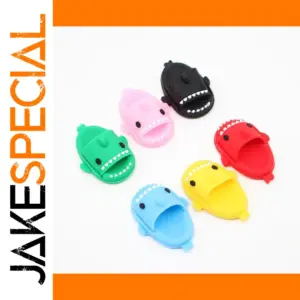 Cute Shark Slippers for 1:12 Dolls (2 Pcs)