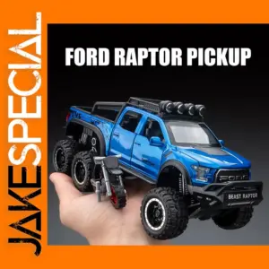 1:28 Ford Raptor F150 Diecast Model Car