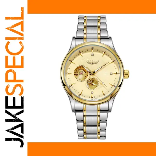 LONGLUX Automatic Skeleton Men's Watch