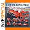 8-in-1 Fire Engine Building Block Set