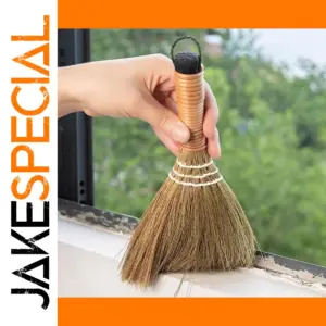 Natural Handmade Small Straw Broom for Cleaning