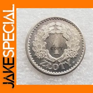1928 1929 Poland 1 Złoty Replica Coin Set