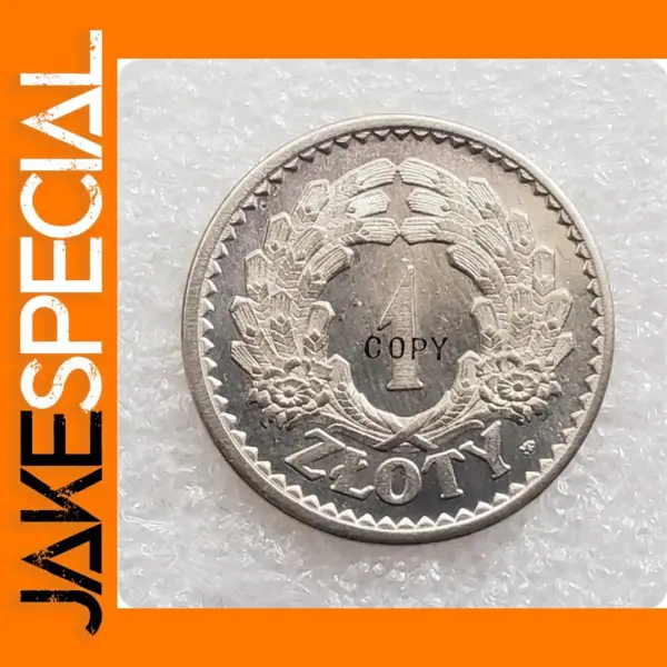1928 1929 Poland 1 Złoty Replica Coin Set