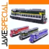 1:87 Alloy Pull Back Steam Train Model