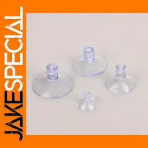 10pcs Double Hole PVC Suction Cups for Decor