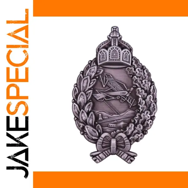 German Aviation Pilot Enamel Brooch Pin