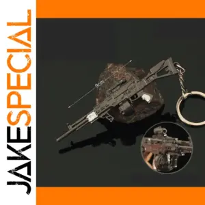 9cm Miniso Gun Keychain Game Model
