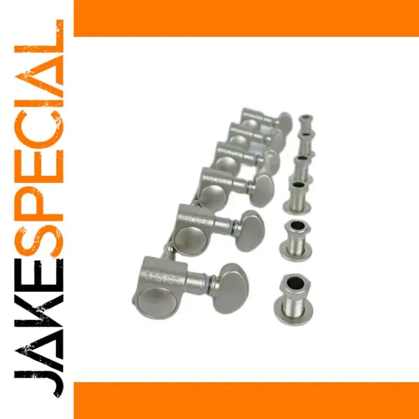 Grover R6 Matte Nickel Tuner for Electric Guitar