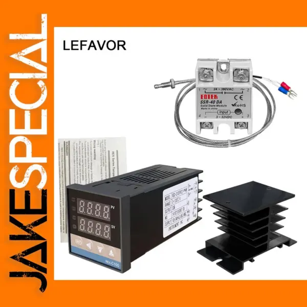 REX-C100 PID Temperature Controller with K Probe