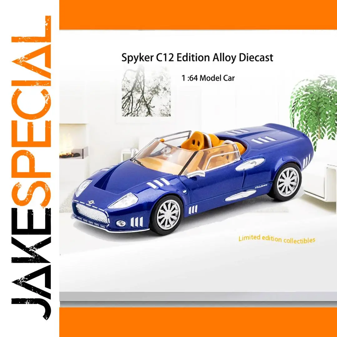 Spyker C12 LATURBIE Diecast Car Model 1/64 Scale 1 Spyker C12 LATURBIE Diecast Car Model 1/64 Scale