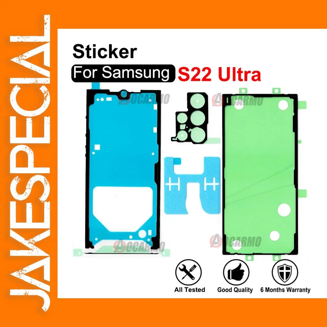 Samsung Galaxy S22 Ultra Screen & Battery Sticker Kit 1 Samsung Galaxy S22 Ultra Screen & Battery Sticker Kit