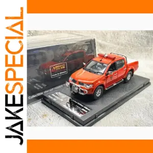 1/43 WELLY Fire Fighter Police Pickup Car Model