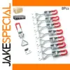 8 Pack Adjustable Metal Toggle Clamps Set