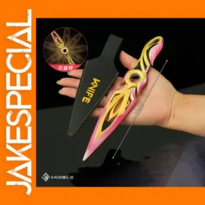 22cm Valorant Kunai Model with Holster