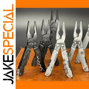 Folding Multitool Pliers for Outdoor Use