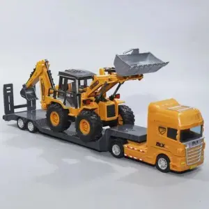 1:50 Diecast Plastic Flatbed Trailer Model 36 26828ae0 upscaled