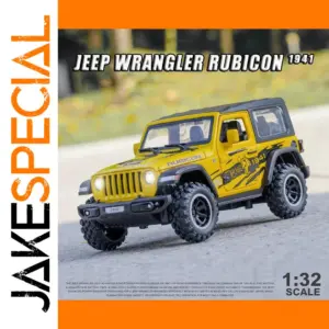 1:32 Jeep Wrangler Rubicon Diecast Model Car