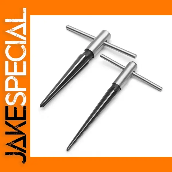 2PCS Handheld Tapered Reamer Set 1/8-5/8 Inch