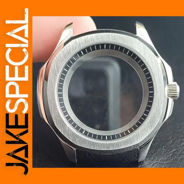 39.5MM Stainless Steel Sapphire Watch Case for NH Movements