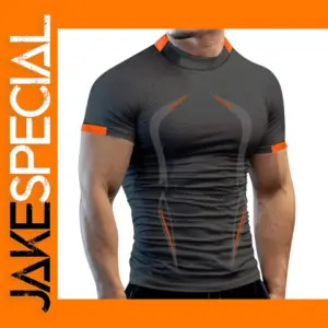 Men's Breathable Quick Dry T-Shirt for Summer