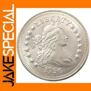 1796 Draped Bust Quarter Coin Replica