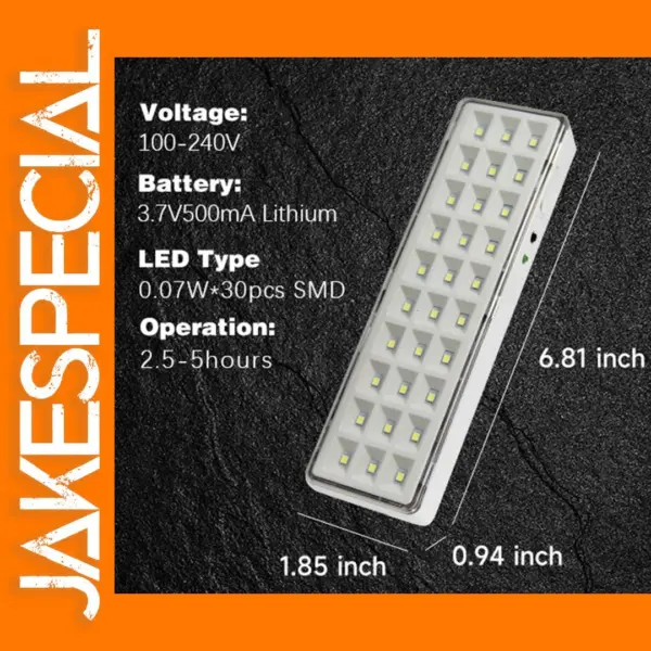 30LED Rechargeable Emergency Fire Light