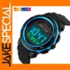 Solar Powered Men's Sport Digital Watch
