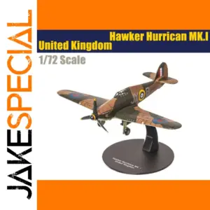 Hawker Hurricane MK.I 1/72 Scale Model Aircraft