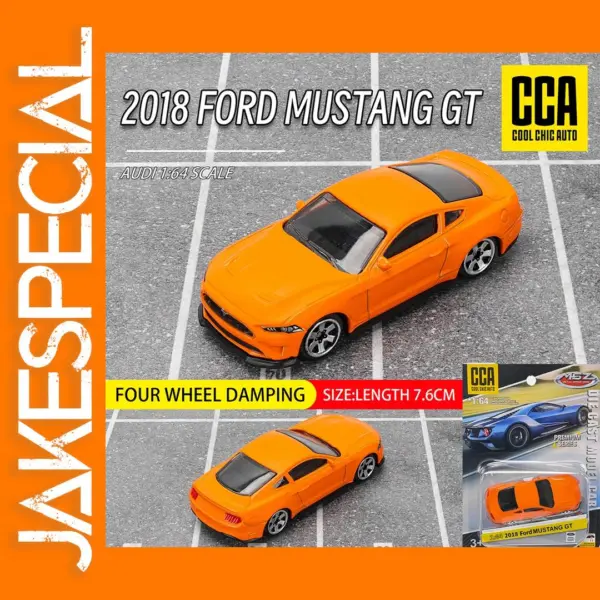 2018 Ford Mustang GT 1:64 Diecast Model Car