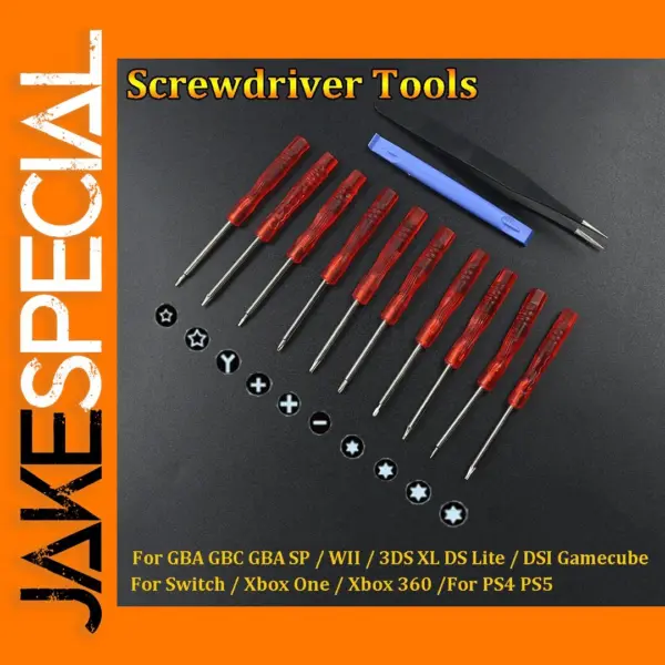 Tri-Wing Screwdriver Kit for Game Consoles and Devices