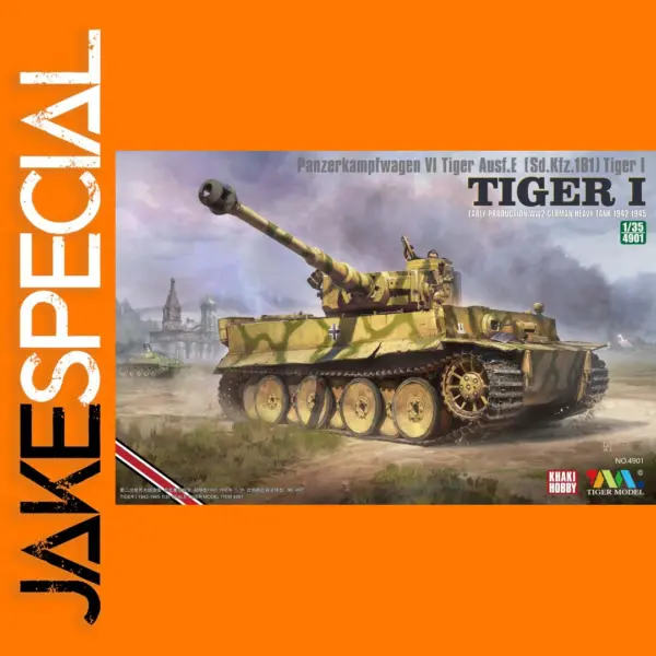 1/35 Tiger I WWII German Tank Model Kit