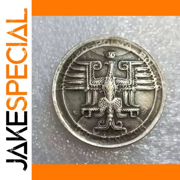 1925 Poland Silver Coin Replica Decorative Piece