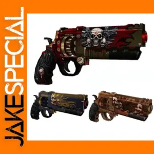3D Paper Model Pistol Artisanal Craft Kit