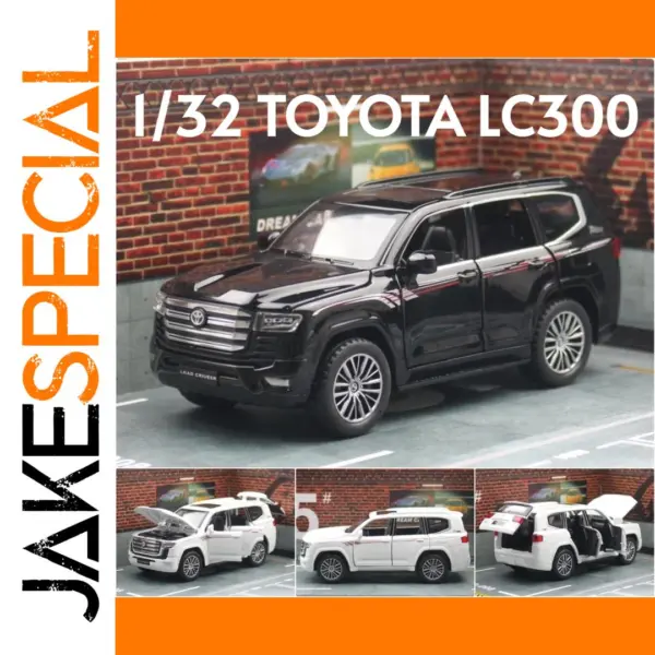 1/32 Toyota Land Cruiser LC300 Diecast Model