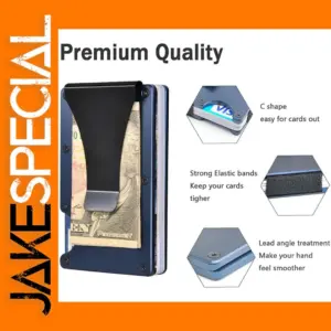 Luxury RFID Aluminum Card Holder for Men