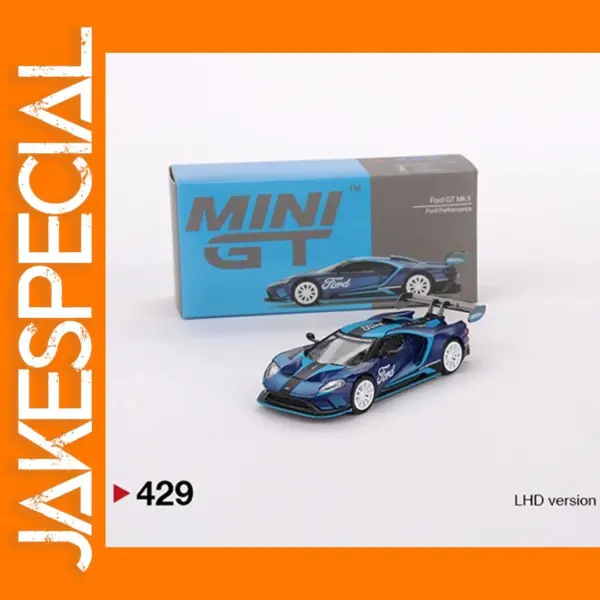1:64 Ford GT MK II Diecast Model Car