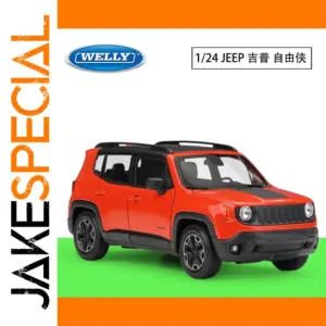 WELLY 1:24 Jeep Renegade Diecast Model Car