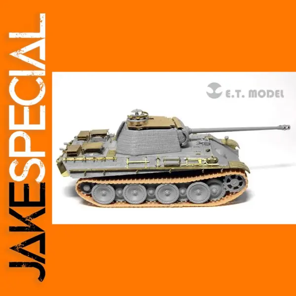 WWII German Panther G Tank Model Upgrade 1/72