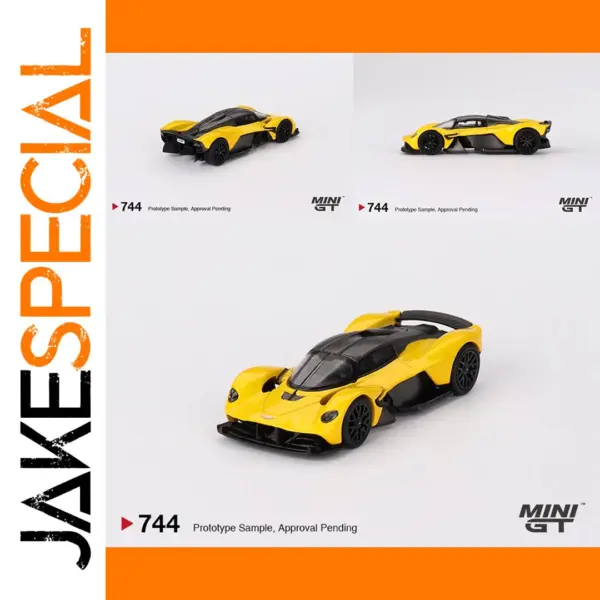 MINI GT 1/64 Aston Martin Valkyrie Model Car