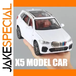 1:24 BMW X5 Diecast Model SUV with Lights