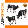 12pcs O Scale Painted PVC Cows 1:43 Models