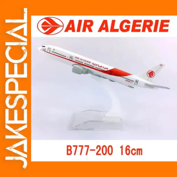 1:400 Diecast Air Algeria B777 Model Plane