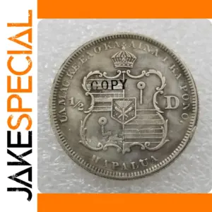 1883 Hawaii Half Dollar Replica Coin Collectible