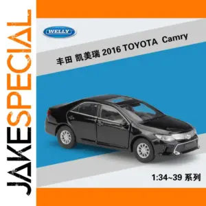 WELLY 1:36 Black Toyota Camry Diecast Model