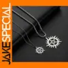 Stainless Steel Pentagram Pendant Necklace