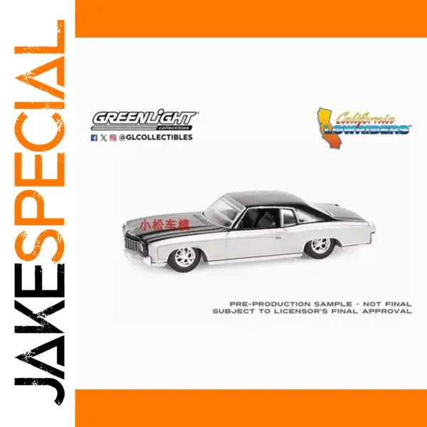 1970-1972 Monte Carlo 1:64 Scale Model Car