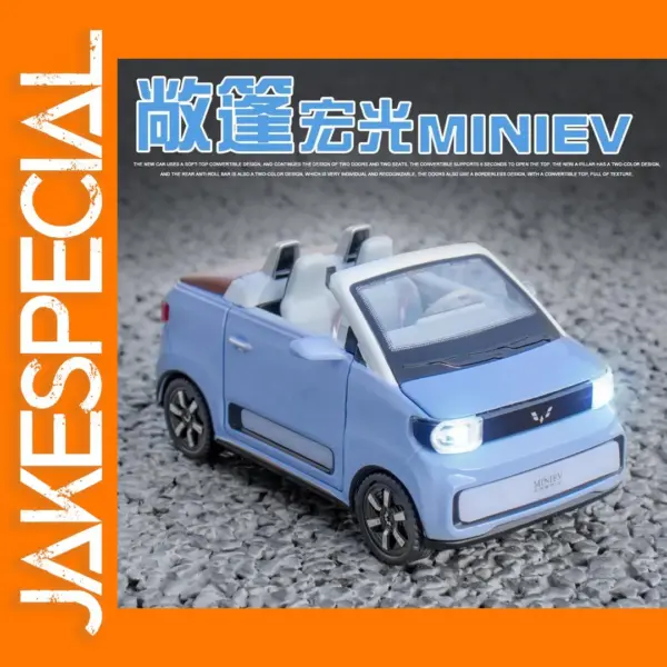 1:24 WULING HONGGUANG MINI EV Diecast Model Car