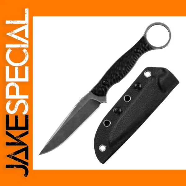 G10 Handle Tactical Fixed Blade Knife with Sheath